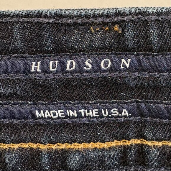 Hudson Signature Bootcut Dark Wash Flare Jeans 29 USA - Tall | 34 Inseam - Picture 5 of 9